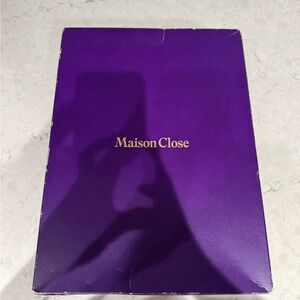 Maison Close Purple Face Mask